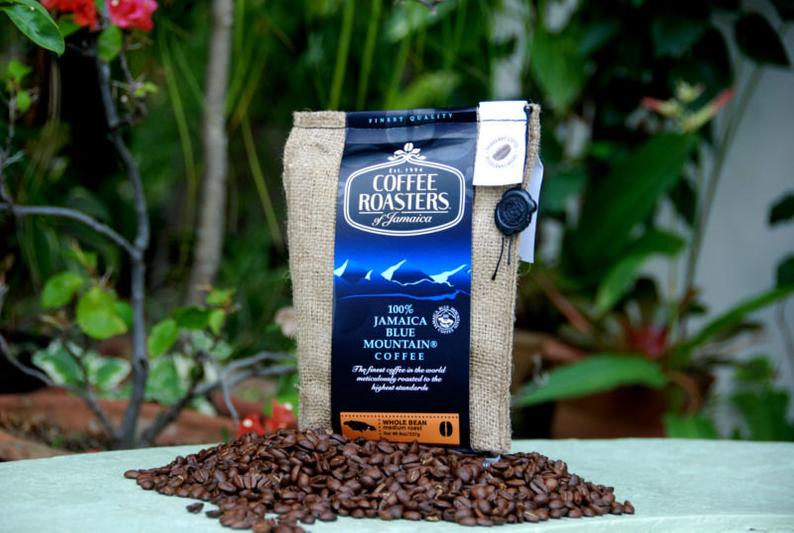 100% Jamaican Blue Mountain Coffee - Whole Beans